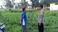 Ketahanan Pangan Desa Kuripan Didukung Langsung Aparat Kepolisian